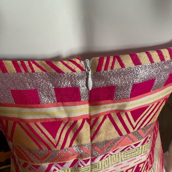 Laundry Women’s Pink & White Printed Mini Dress SZ 4💕✨ - Picture 10 of 15